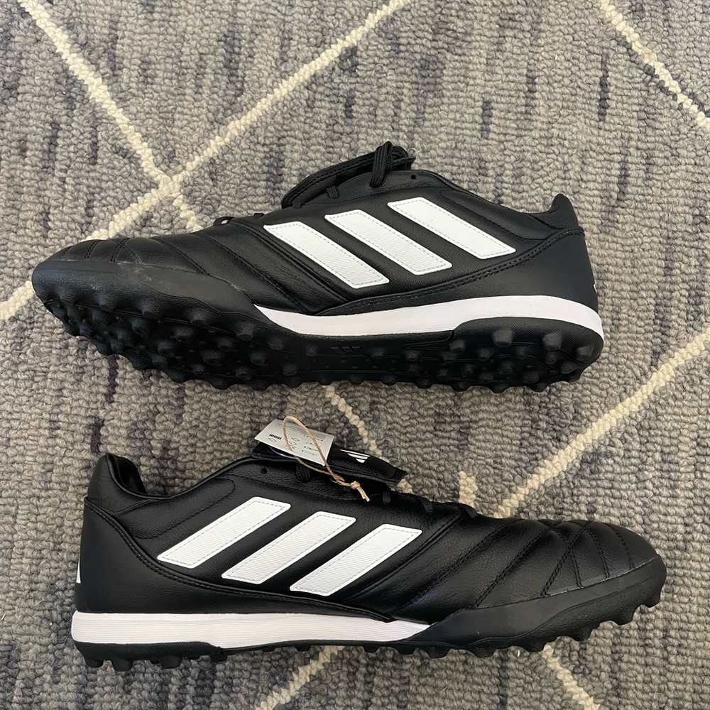 adidas Copa Gloro TF Core Black Cloud White Men Turf Soccer Shoes 
Size 13